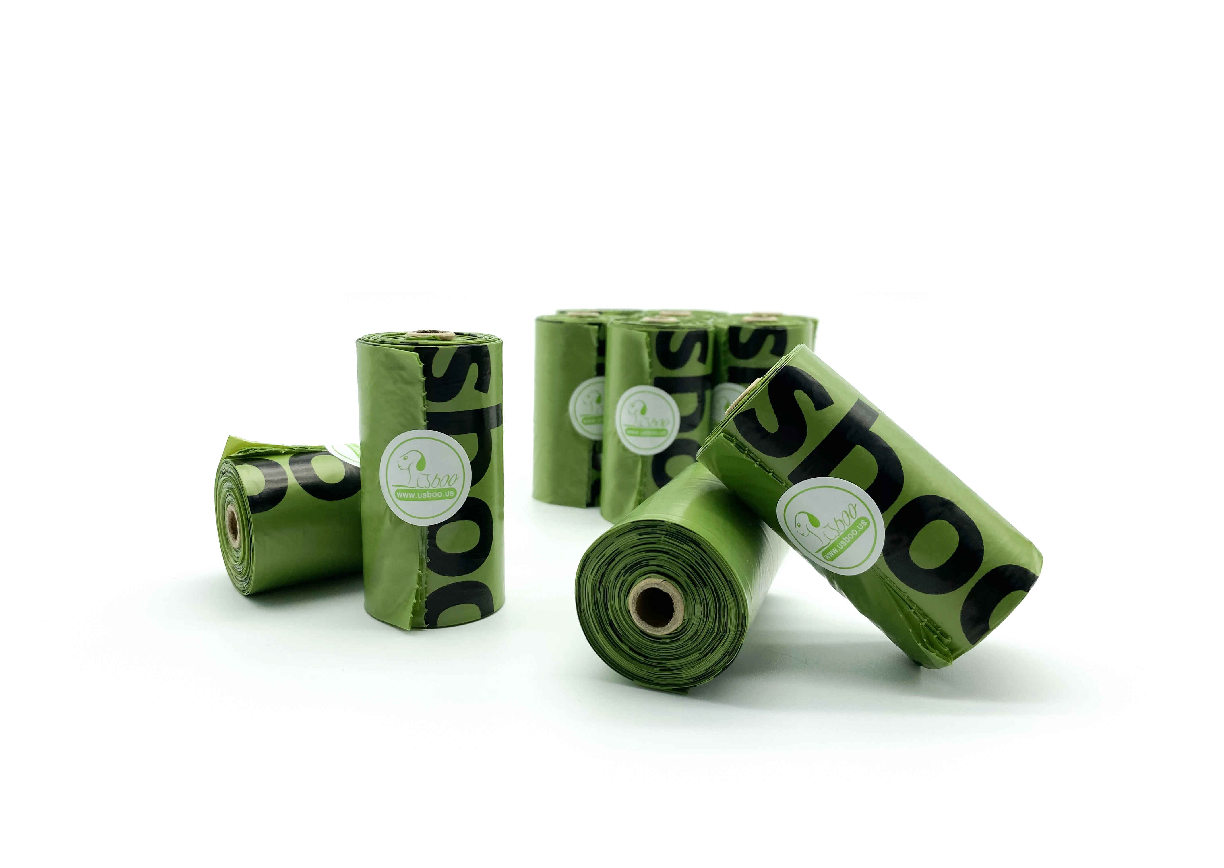 Eco Friendly Dog Poo bag Biodegradable Professional Manufacturer 100% Compostable Plastic Doggy Poop Bag Holder