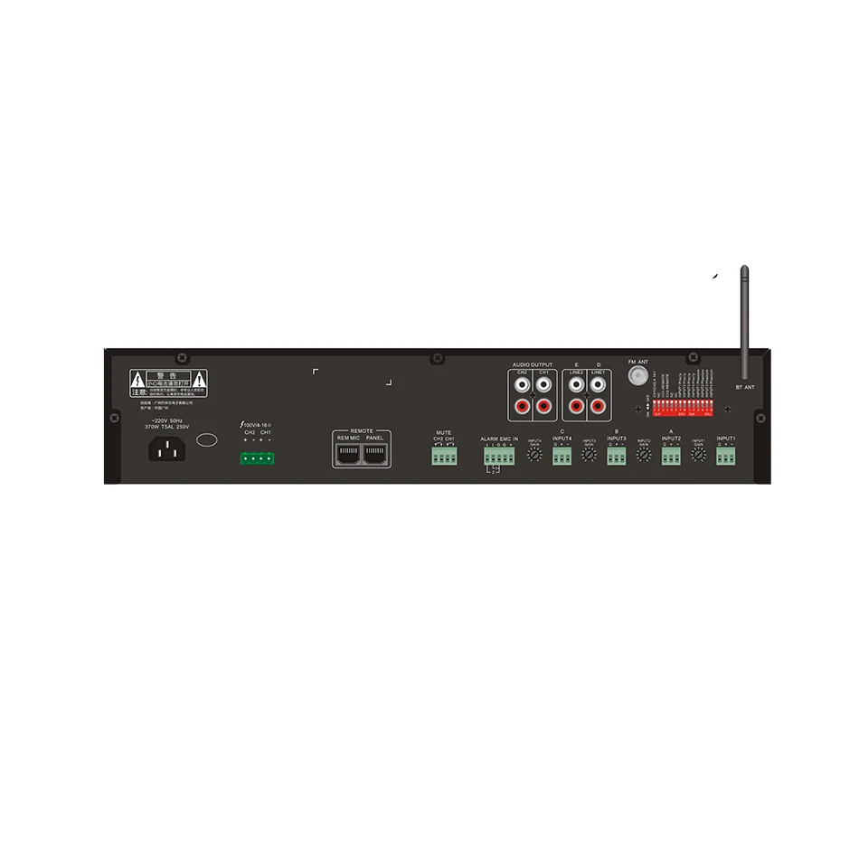 Wholesale T-2120UC  2-4 Channel Matrix Digital Mixer Amplifier