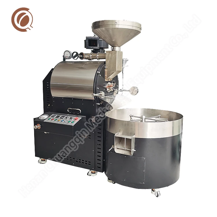 15kg coffee roaster smoke filter with esp Gas Coffe Bean Roasting Machines 60kg Stainless Steel Coffee Roaster