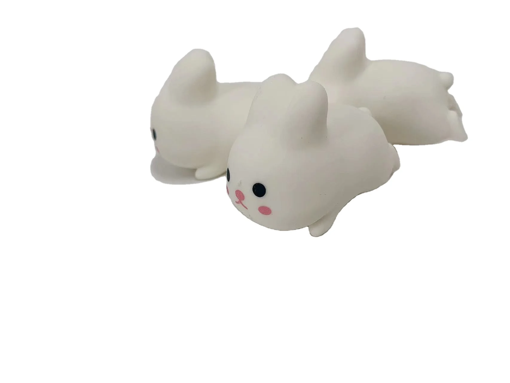 Bunny Stress Balls for Kids and Adults Cute Rabbit Dough Ball Sensory Fidget Toys for Easter Squeeze Ball Toys