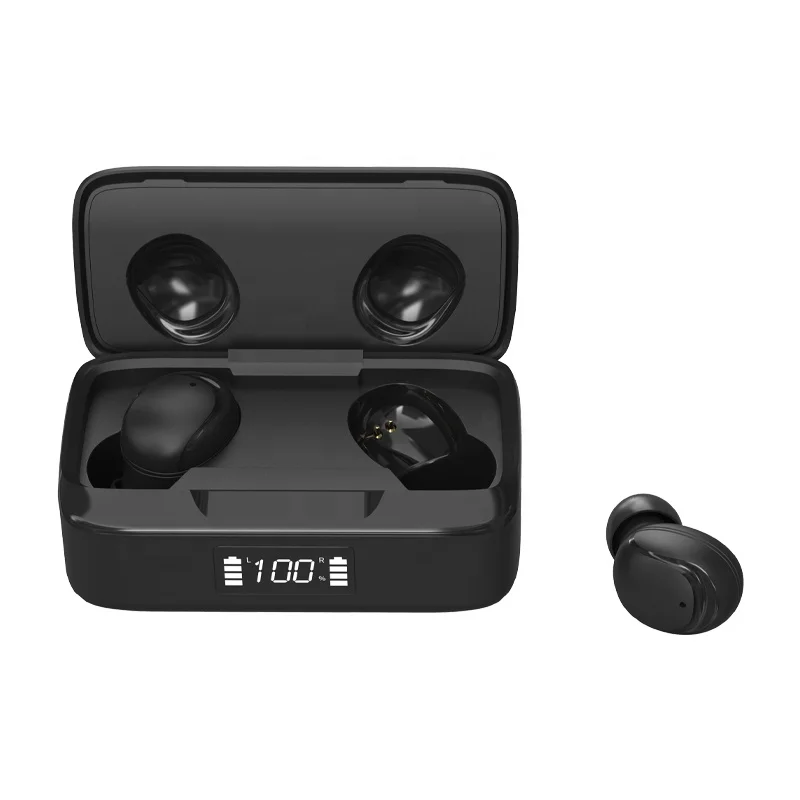 
Free Shipping IPX7 400mah Wireless Earbuds Bluetooth Headphone 5.0 Gaming Headset TWS Wireless Earphones 