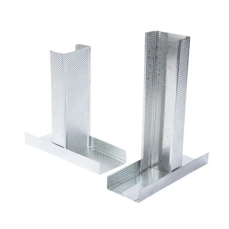 Galvanized Drywall metal track and stud sizes Metal Track Steel Channel metal stud track channel