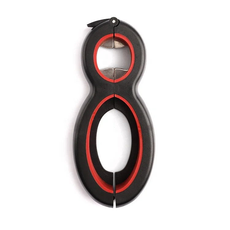 Hot selling 4 in 1 kitchen gadgets cooking tools multifunction non-slip custom logo jar beer manual can opener