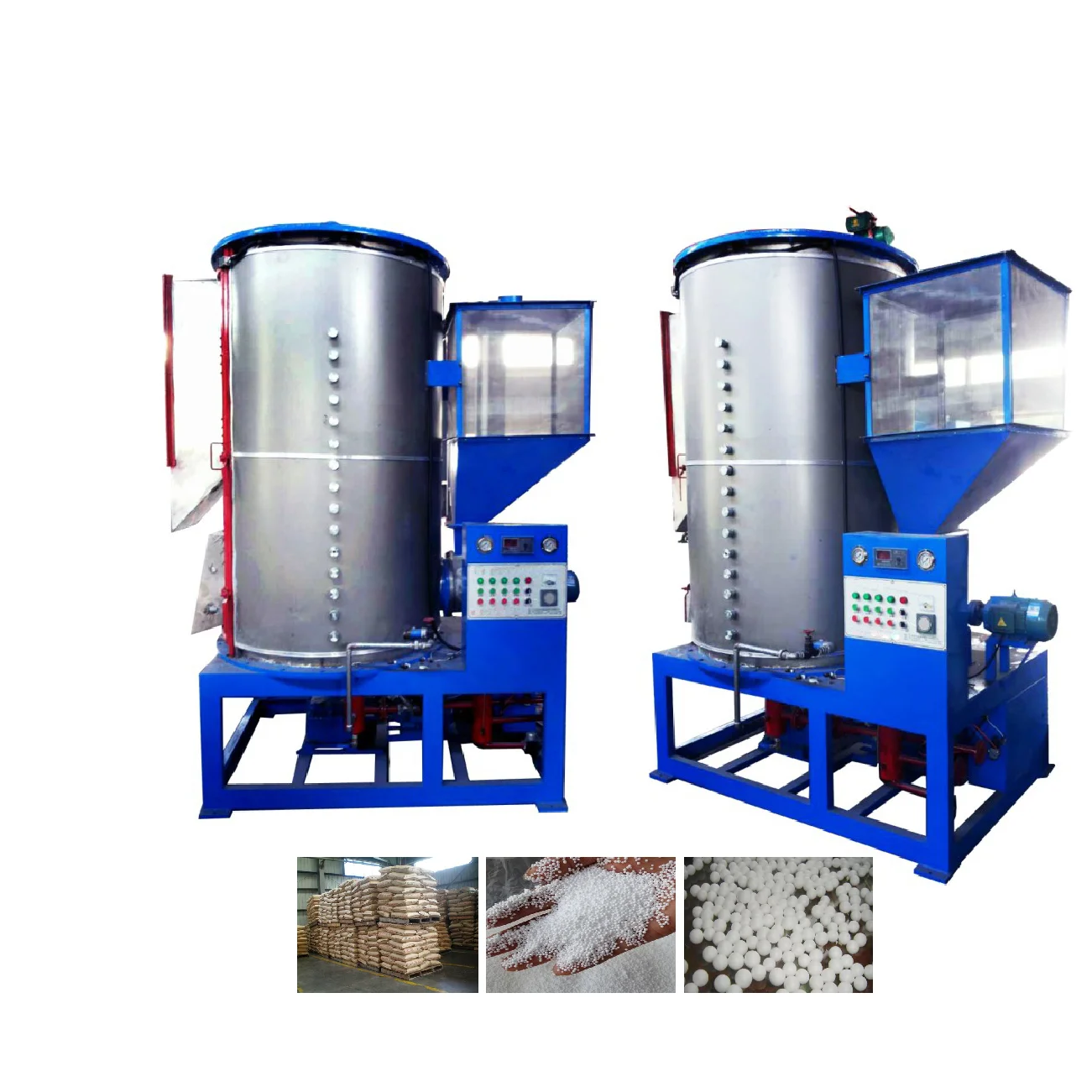 Auto Continuous EPS Expander Machine with polystyrene beads