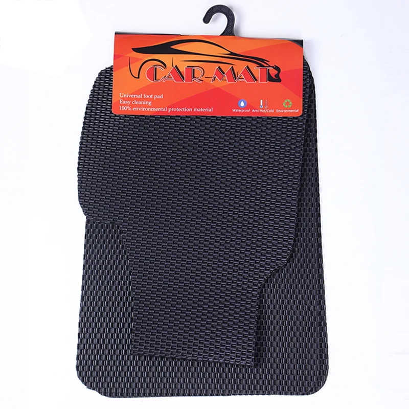 Оптовая продажа с завода полный комплект экологически чистых 3 шт. резиновых универсальных напольных ковриков из ПВХ