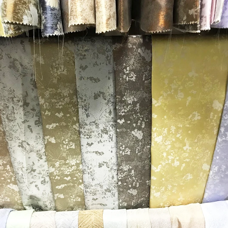 Custom high quality floral  jacquard upholstery fabric