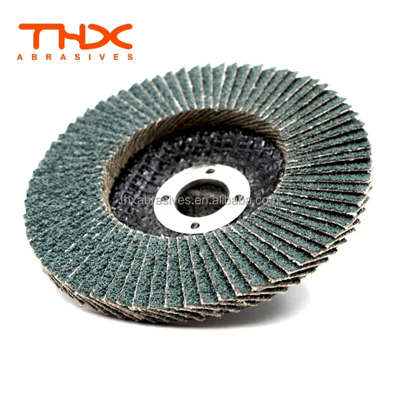 80 grit flap disc 4 inch grit 60 flap grinder Zirconia flap disc for metal grinding 125mm polish disc wheel for stainless steel