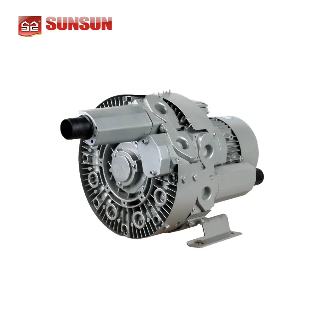 Воздуходувки SUNSUN серии PG надувные вакуумные промышленные насосы для пруда Вихревой вентилятор турбо боковой канал воздуходувка с кольцом рыбы