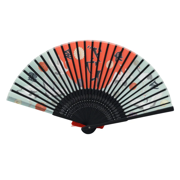 Custom sublimated advertising japan folding fan with your design