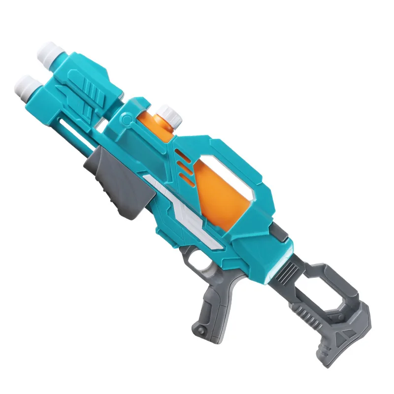 Children Pull Type Water Gun Summer Beach Splashing Water Toys Large Double Sprinkler Head Splashing Water Toys