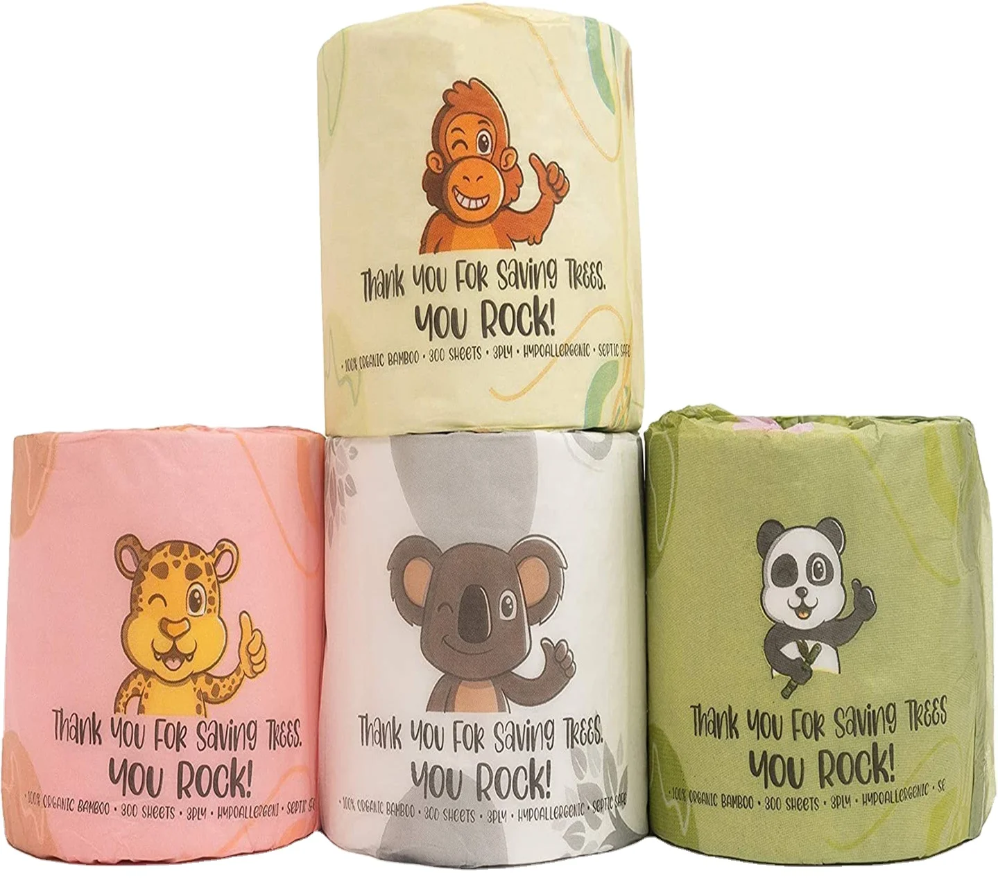 Super Soft 2 ply Cheap Clean Core Toilet Paper