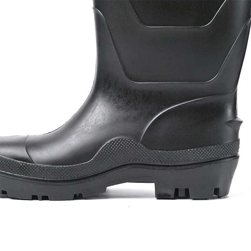 With Steel Toe Direct Sales Acid Resistant Pvc Boys Mens Rain Boots Can be Reused