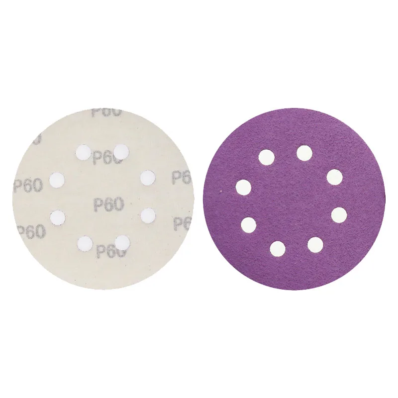 Factory customized purple sandpaper 60 80 grit abrasive sanding paper