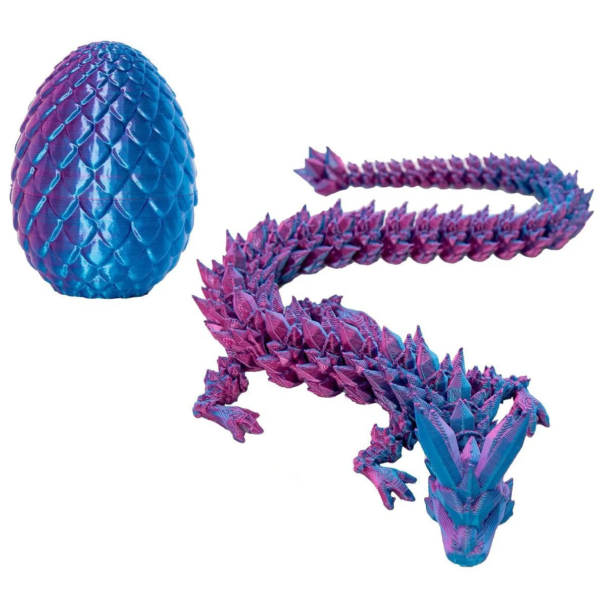 Desk Toys Easter Egg, 3D Printed Dragon, 3D Dragon Eggs with Dragon Inside, Dragon Toy Dragon Egg Fidget Toy, Fidget Toys