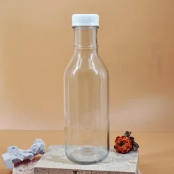 CD-259  Credible 26oz China Wholesale Manufacturing Amber and Clear Empty Glass Beer Bottle