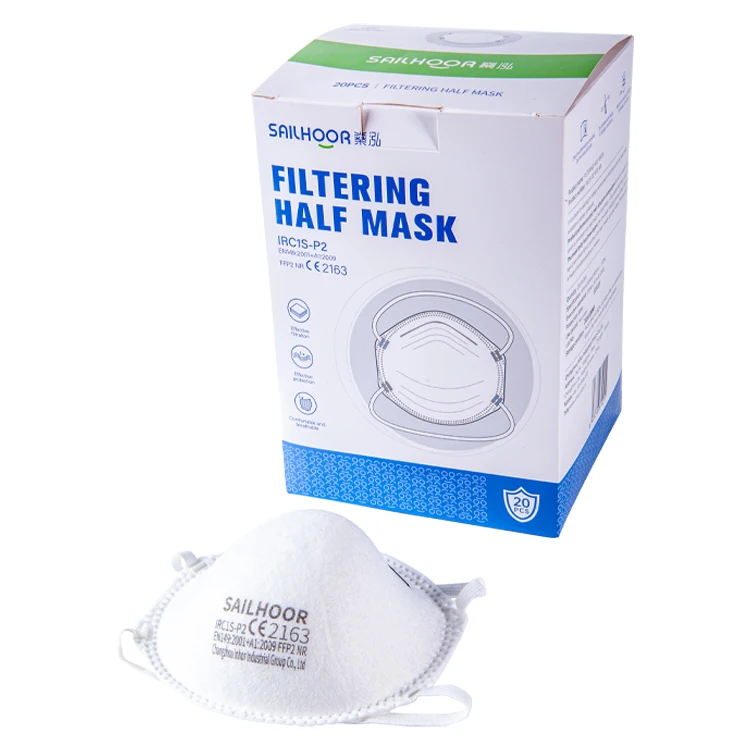 
 Сертифицированный респиратор в форме чашки для персонального защитного фильтра CE 2163 EN 149 mascherintin ffp2, Прямая поставка с завода  