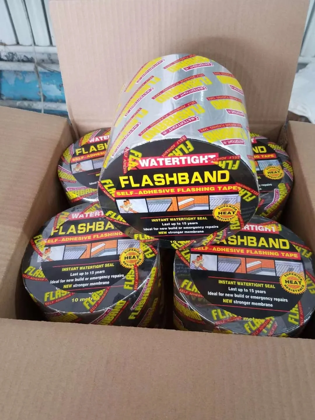 Customized Bitumen Flashing Tape/FLASHBAND with PET Release Film Waterproof Tape