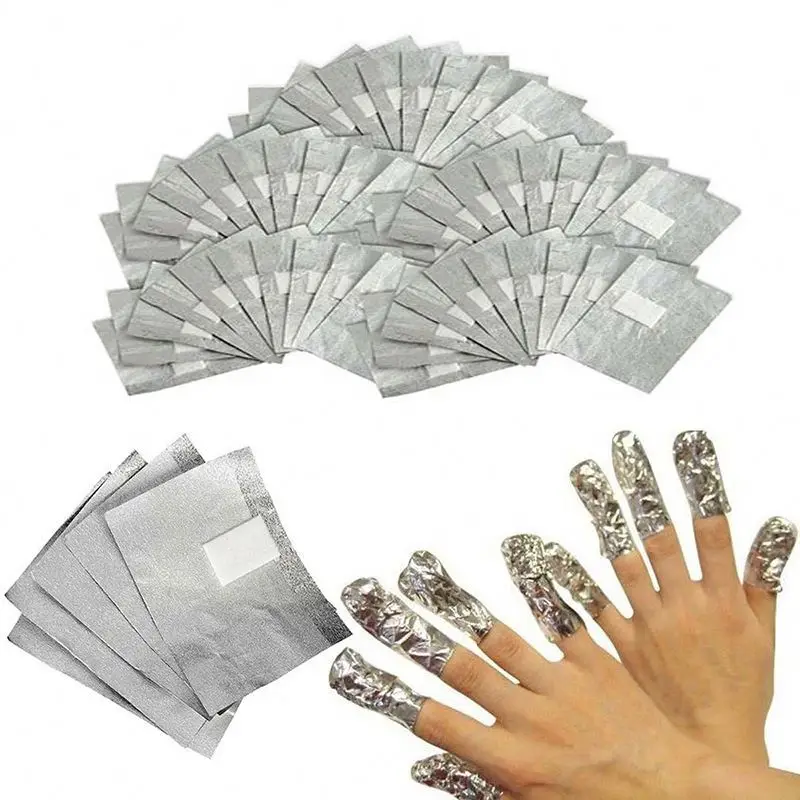 Hottest Uv gel remover ,100pcs/bag nail steam gel remove wraps