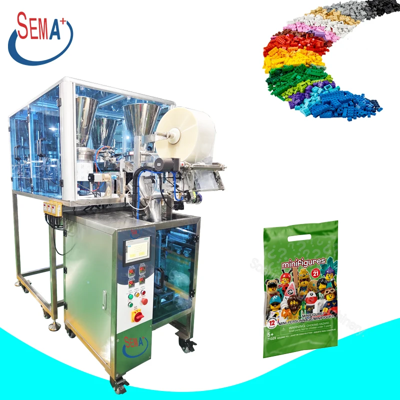 Automatic plastic bag sachet bolt nut hardware screw counting packing machine