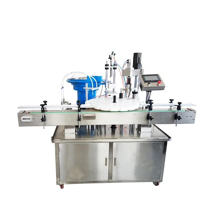 Automatic turntable dropper bottle filling capping machine, Rotating Liquid essential oil production line