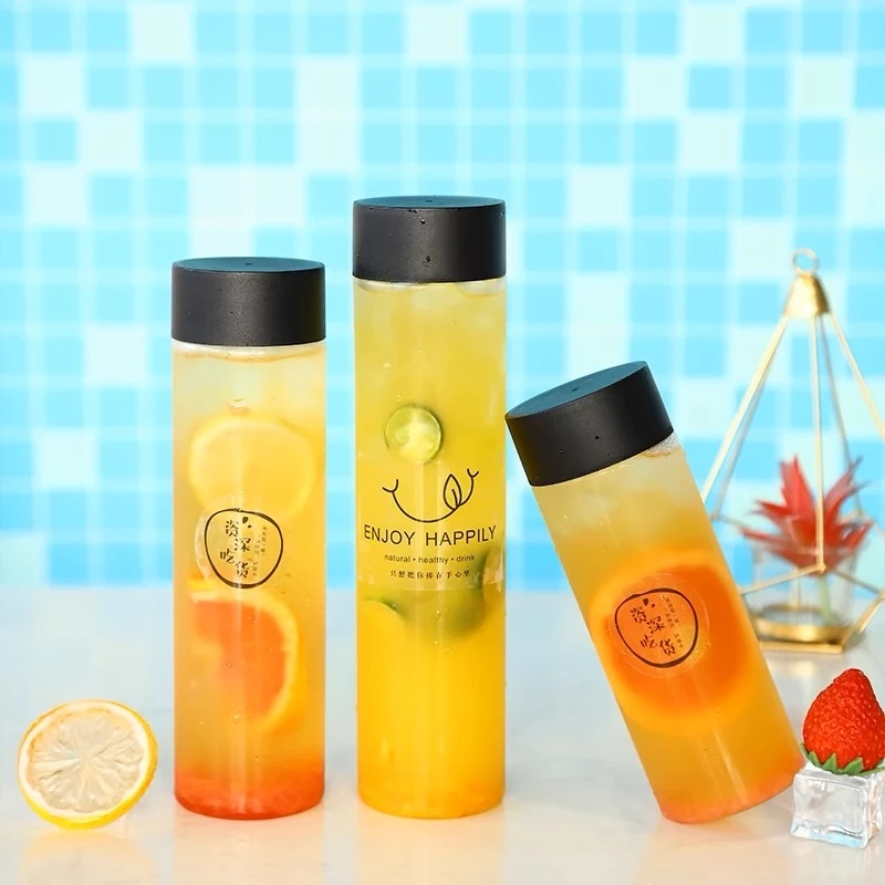 Botellas De Vidrio 250 мл 300 500 750 800 Bouteille En Verre Jus Экологически чистая стеклянная бутылка для воды напитков/сока