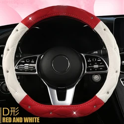 Wholesale Four Seasons Universal 38cm Female Style wheel steering covers bling