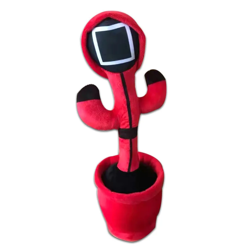 Squid Game Singing Dancing Flashing Recording Cactus