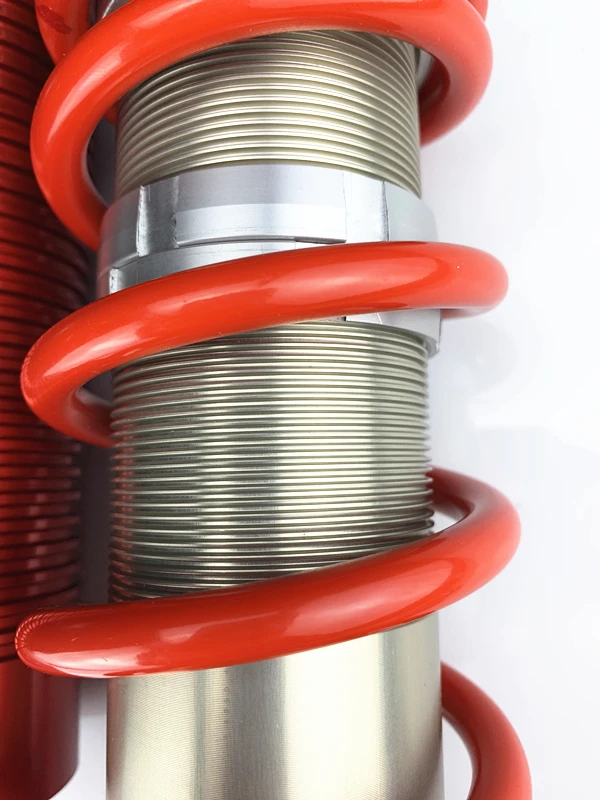 
advanced aluminum rally racing shock absorber 4X4 coilover monotube compression rebound dual speed CDS EIbach springs 