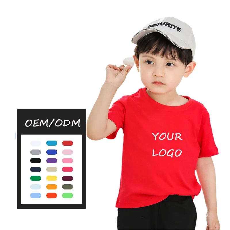 China Factory Direct Wholesale Price Kids T-Shirts 100% Cotton Printed Character ODM Children 2-14 Boy/Girl/Teenager_verified