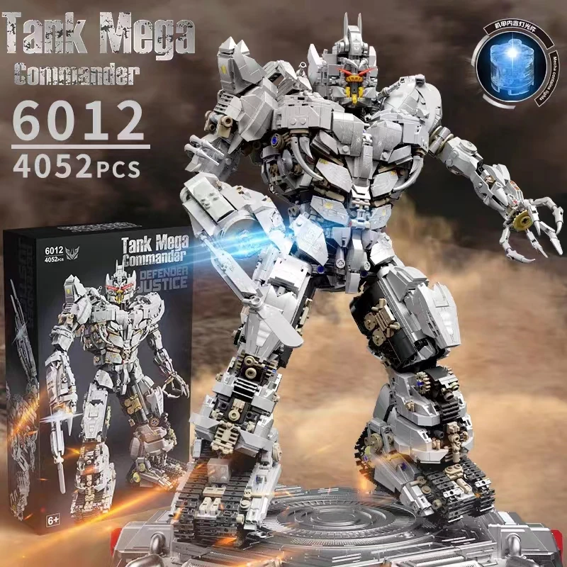 Король 6012 из серии фильмов деформация автомобиля Megatronis подвижная модель маленькие частицы конструктор головоломка игрушки для детей