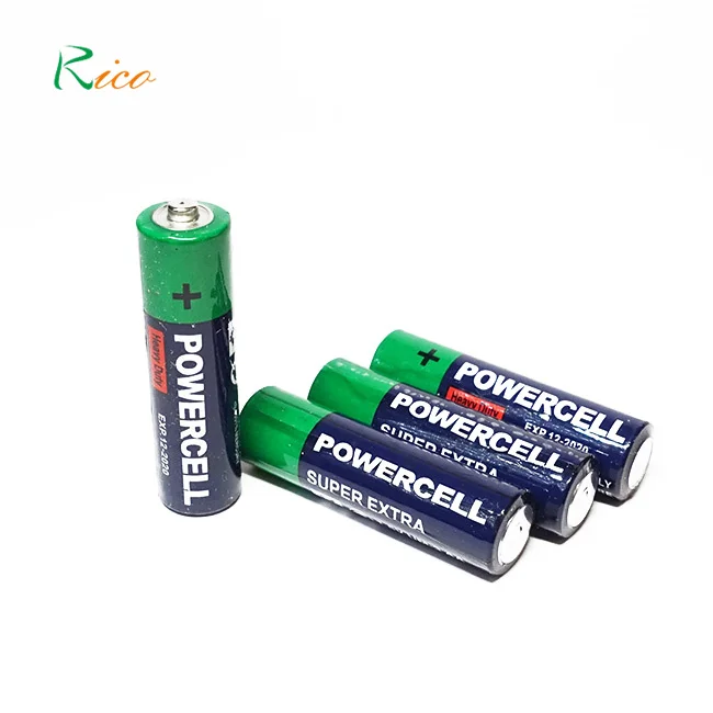 Powercell UM-4 Size 1 5v Dry Battery R03 U M4 AAA 1.5v Pencil Battery for Remote Control Toys Camera Heavy Duty Battery