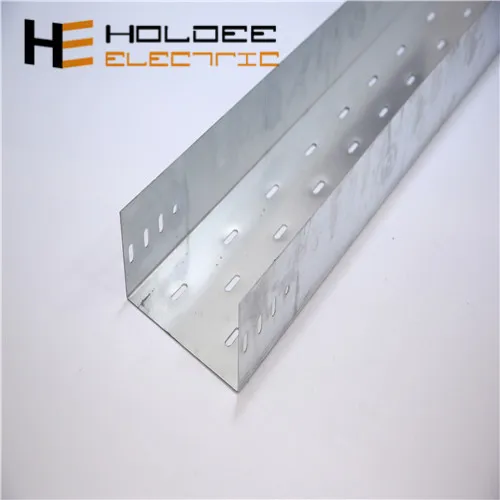 Hdg Perforated Metal Flexible metallic channel cable tray galvanized iron