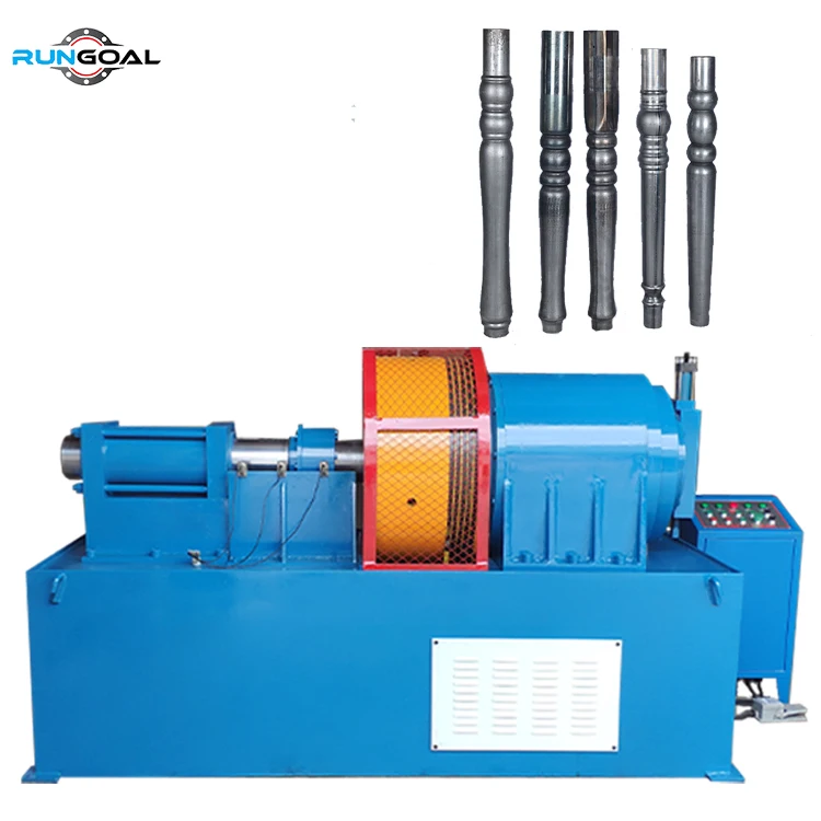 Aluminium SS Flower Pipe Forming Embossing Machine