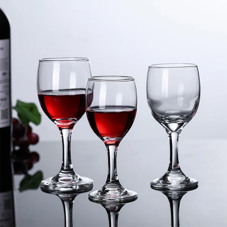 Wholesale Clear Soda-Lime Glass Bordeaux Wine Glasses Goblet Wine Drinking Glass Machine Made Wine Glass For Restaurant Hotel