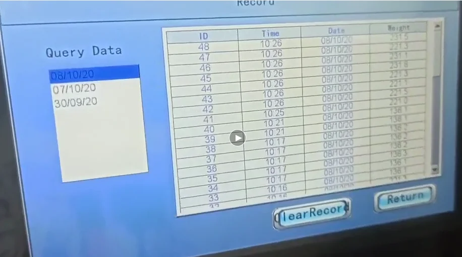 Automatic fish shrimp weight sorting machine price