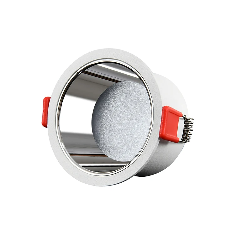 Commercial Recessed Led Downlight White Aluminum Adjustable 3000K 4000K 6000K Ceiling Down Lights 7W Anti Glare Downlights