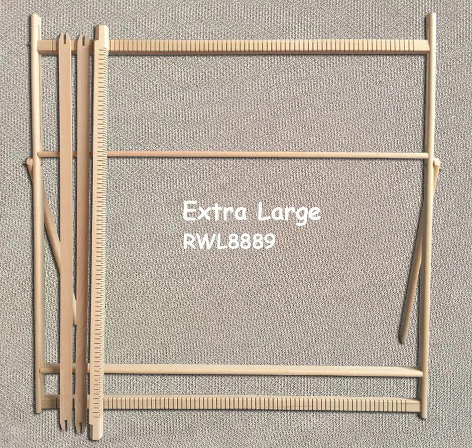 Handmade Craft Weaving Kit Crochet Knitting Tool Wooden Tool DIY Hobby Craft Weaving Loom Kit