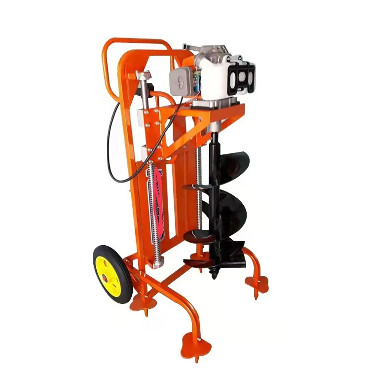 Best-Selling China Manufacture Quality Earth Auger Push Planting Digging Machine