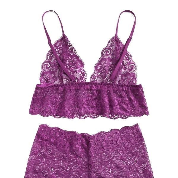 Wholesale erotic underwear with garters transparent white lace underwear sexy ladies lace lingerie