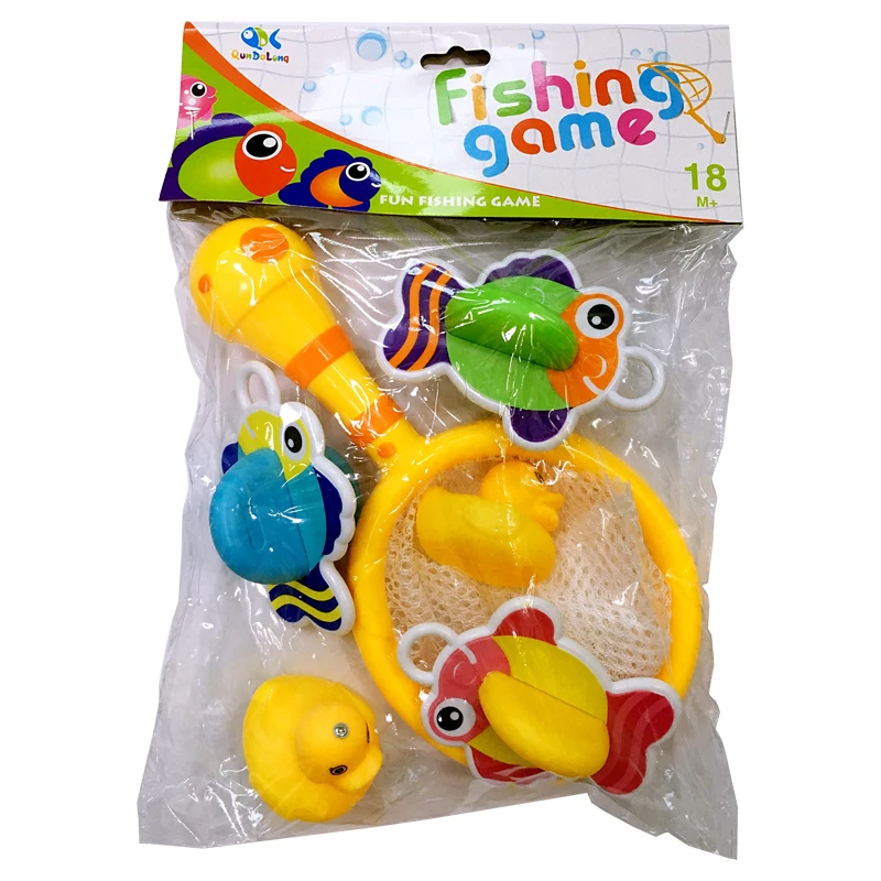 2023 new fishing rod game toy pool Plastic Kids Fishing Game Set Toy with ducks