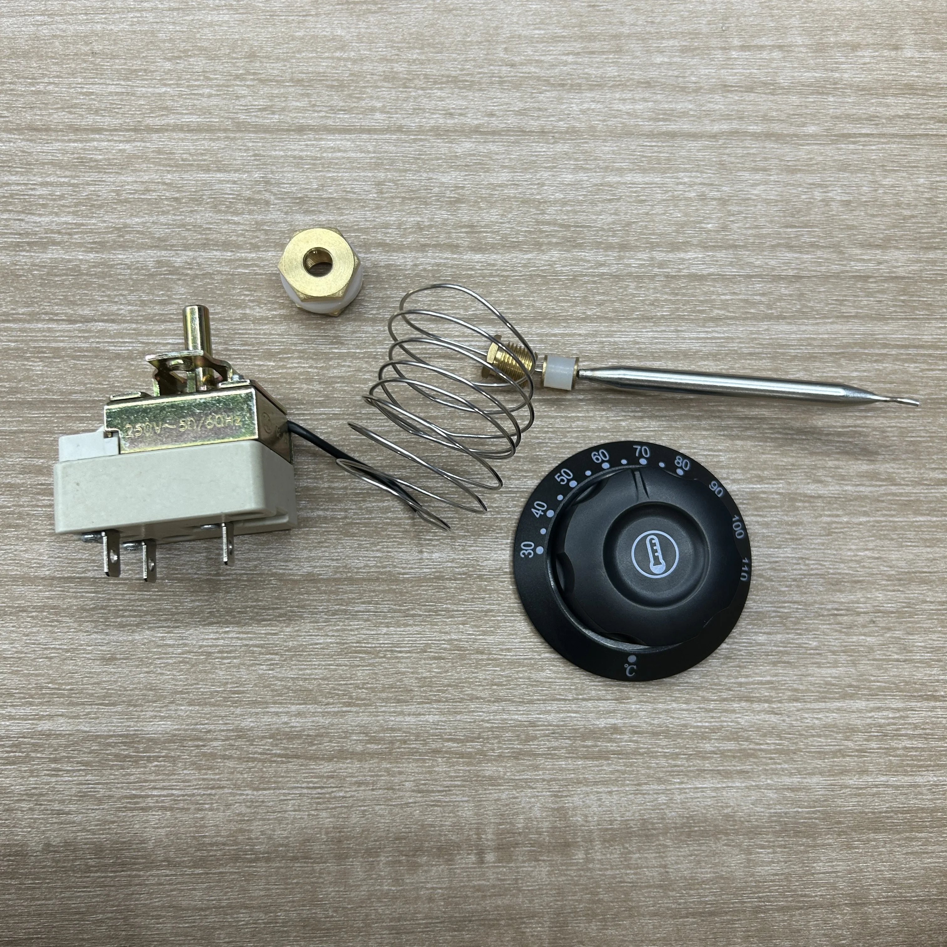 Hullo WYA Water Heater Temperature Control WYA  Liquid Expansion Capillary Thermostat with Screw for Fryer Machine