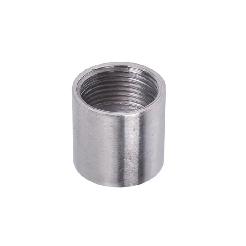 Stainless Steel Extended Double Headed Outer Thread Tube, Round Tube, External Thread