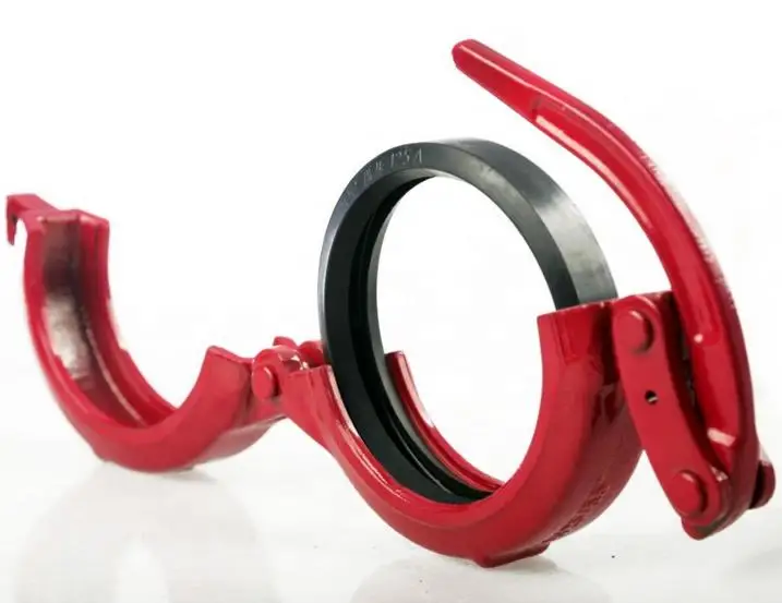 Concrete pump pipe Snap clamp concrete hose clamps for Putzmeister Schwing Sany Zoomlion Cifa Quick Clamp