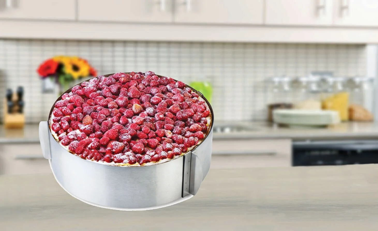 
430 Stainless Steel 6 to12 Inch Adjustable Cake Mousse Mould Cake Baking Cake Decor Mold Pastry Ring 