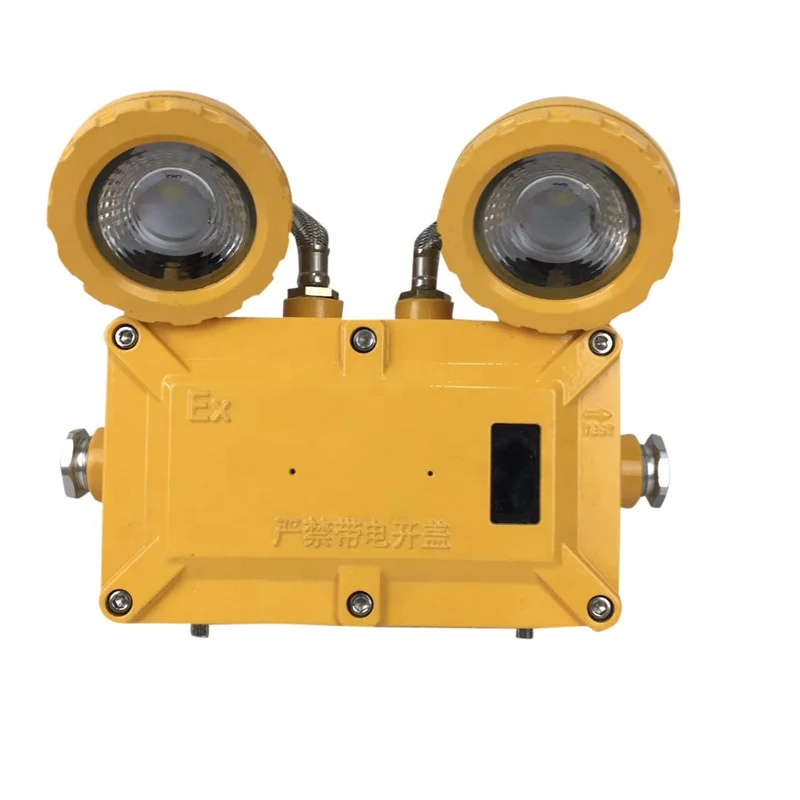 
Explosion-proof LED emergency light double head light 