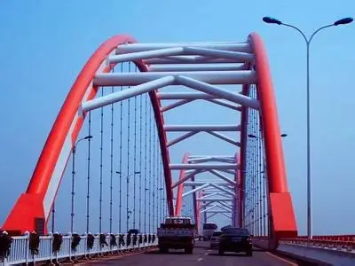 Customized Modern design steel structural bridge construction pedestrian structure building bridge