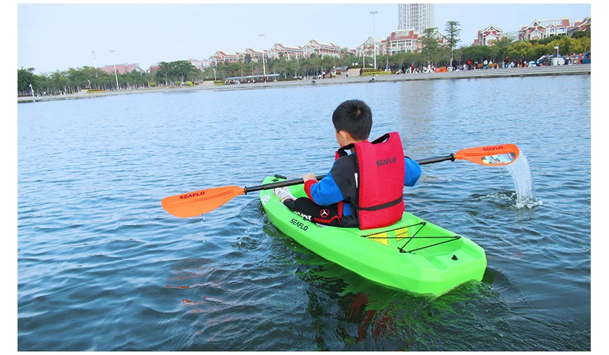 SEAFLO wholesale good price mini canoe cheap 6ft kids kayak supply stable safety youth friendly children kayak for sale near me
