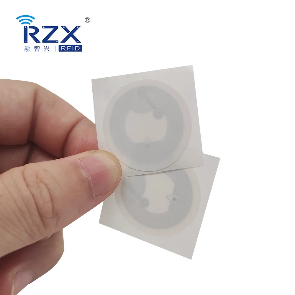Mini PET material NTAG213 smart chip Product management tag nfc RFID tag/sticker