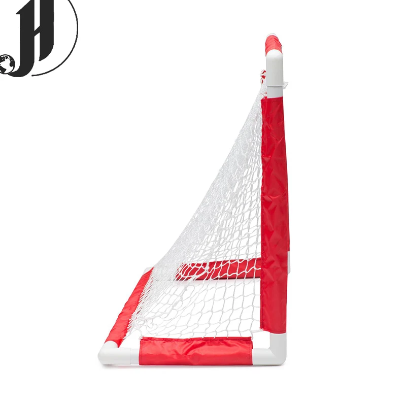 HJ Kids Hockey Goal Net hockey net Set with Shooting Target Hockey Goal