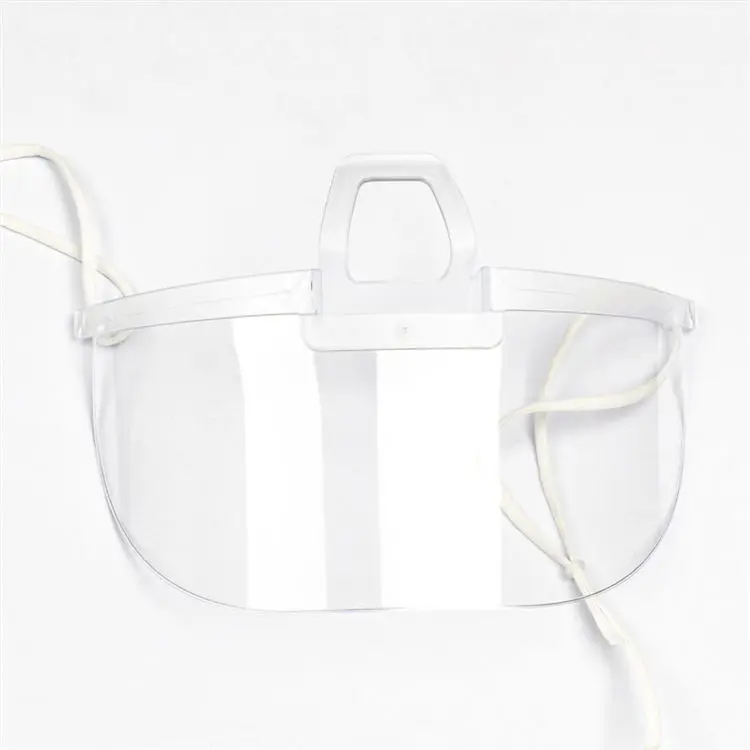 Transparent Anti-fog Clear Plastic Face Mask Comfortable Spittle Shield Mouth Cover Kitchen Catering Mask